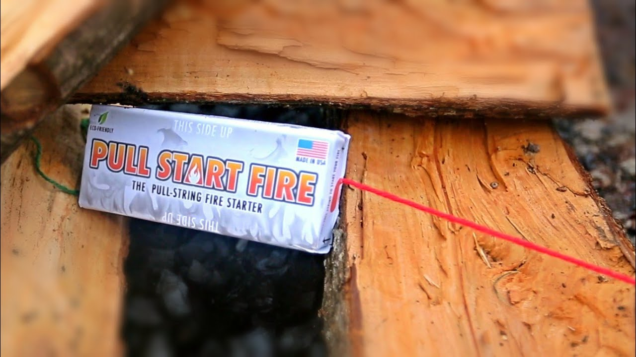 Pull Start Fire – Quick & Easy Fire Starter *PRE-ORDER*