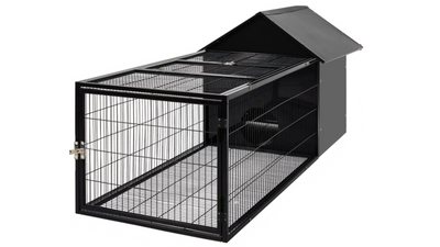 170—65 cm Metal Hutch & Enclosure for Rabbits & Guinea Pigs