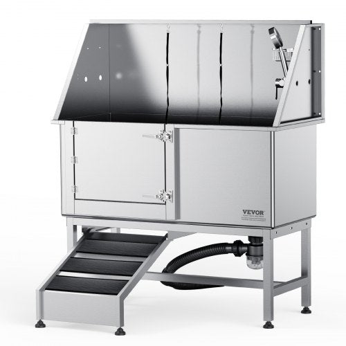 Andala Pets Pro Dog Bathing Station — 1.57 m with Ramp | Left Entry