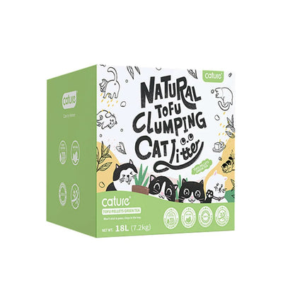 CATURE Tofu Clumping Cat Litter Green Tea 6L/2.4Kg