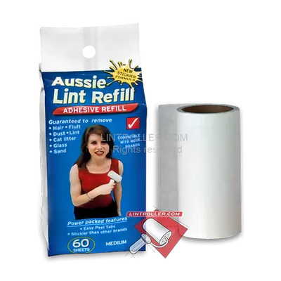 Aussie Lint Roller - Refill - Large - 13.7m x 16cm