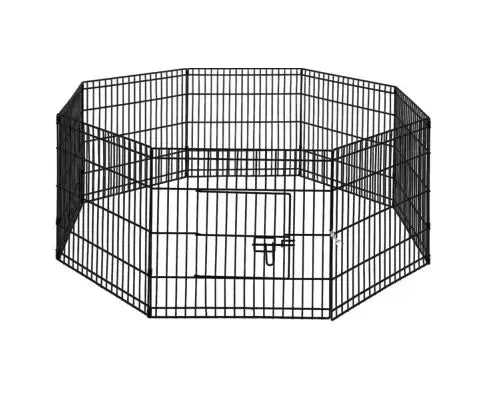 36inch x 8 Panel Pet Dog Playpen Puppy Exercise Cage Enclosure Play Pen Fence