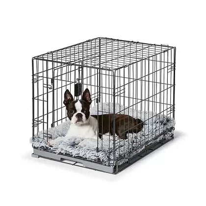 Snooza  2 in 1 Convertible Graphite Dog Training Crate