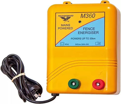 Thunderbird 35km Mains Power Fence Energiser