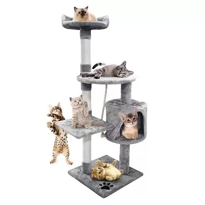 Cat Scratching Post Tree Gym House Condo Furniture Scratcher Tower