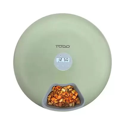 TODO 180ml x 6 Meal Digital LCD Automatic Pet Cat Dog Feeder