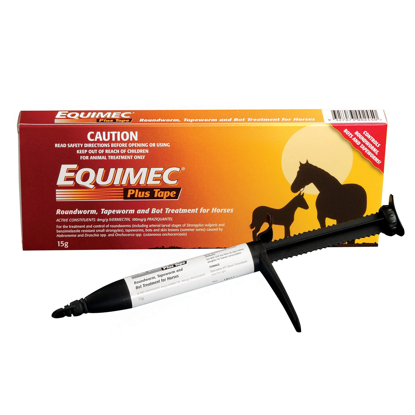 Equimec Plus Tape Paste Horse Wormer 15g