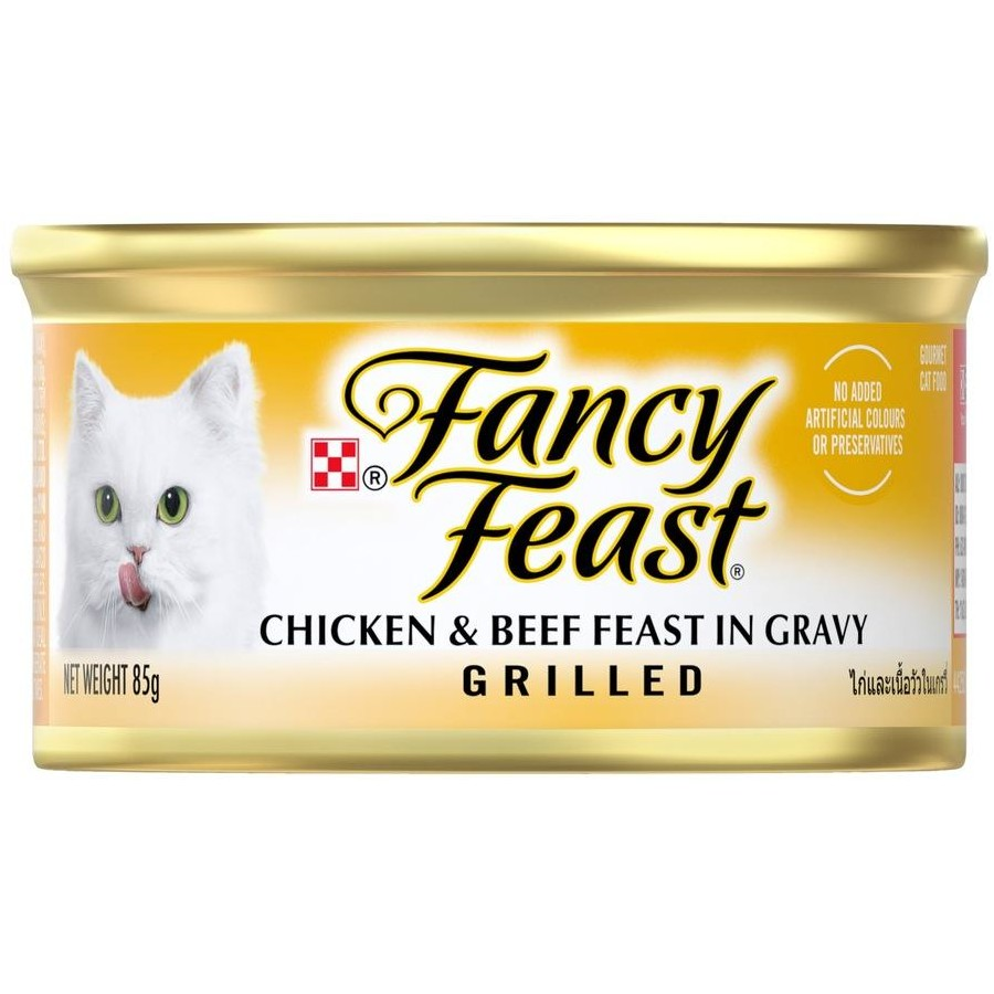 Fancy Feast Grilled Chicken & Beef 24X85g