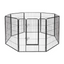 Heavy Duty 8 Panel Dog Playpen Enclosure - 24" / 60cm