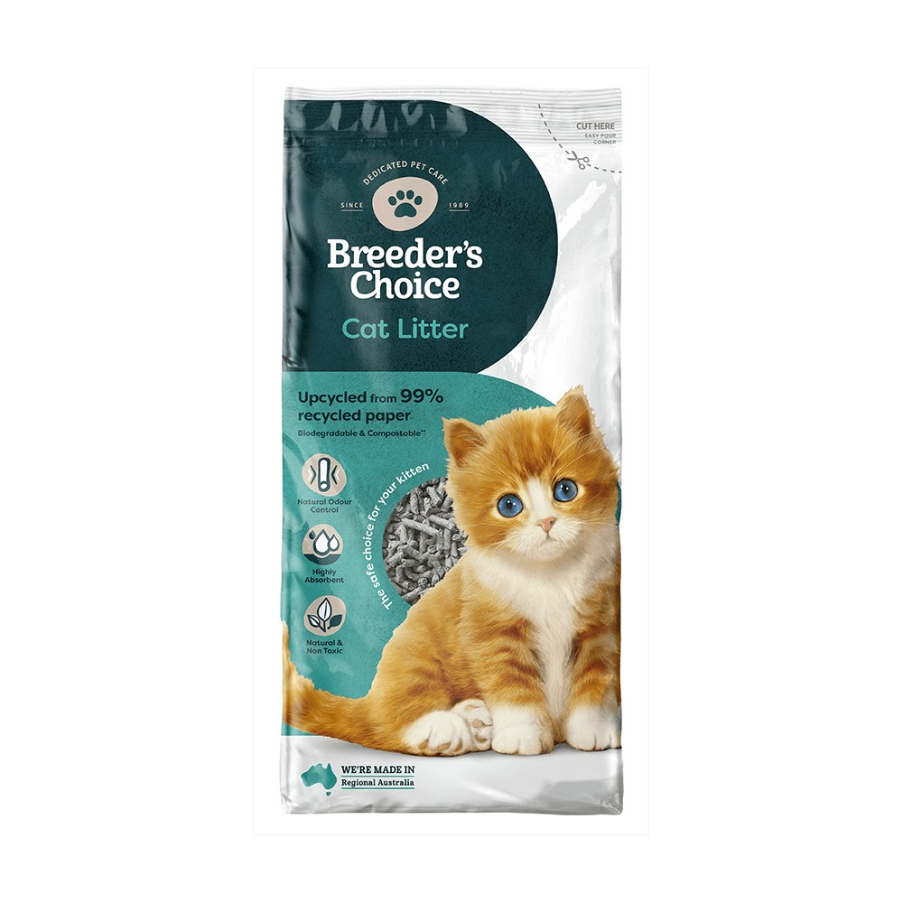 Fibrecycle Breeders Choice Cat Litter - 30L