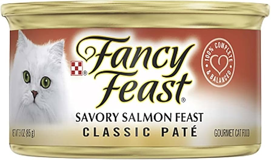 Fancy Feast Savory Center Salmon Pate 24X85g