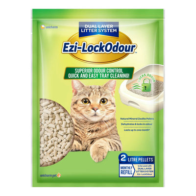 Ezi-LockOdour Natural Mineral Zeolite Pellets 2kg