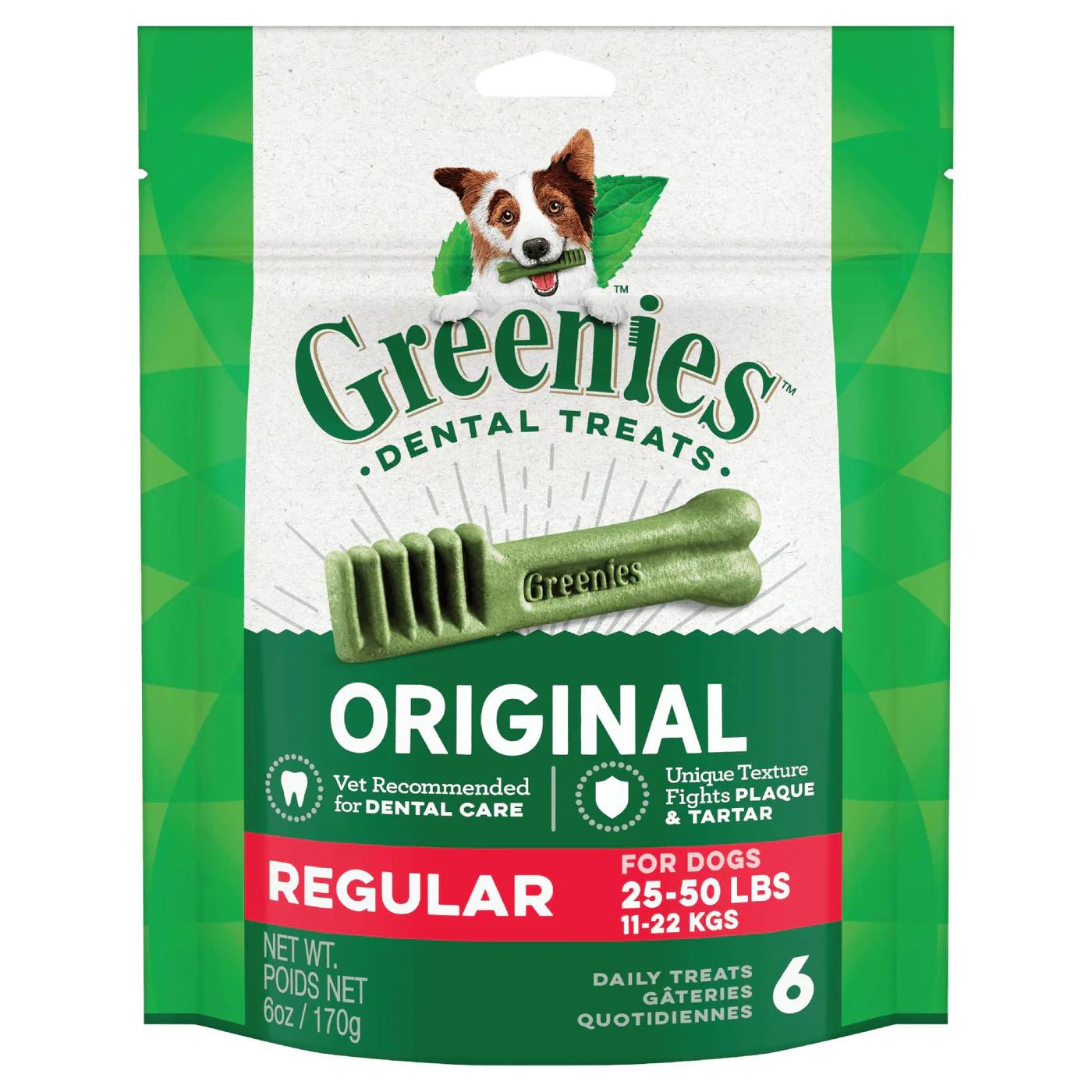Greenies Dog Original Dental Treats Regular