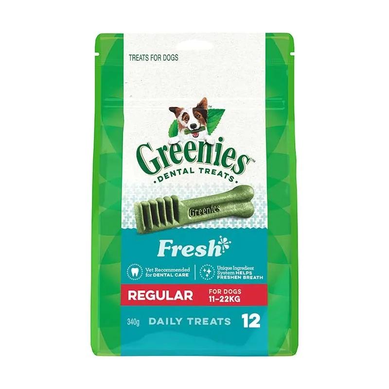 Greenies Fresh Regular Dog Dental Treats