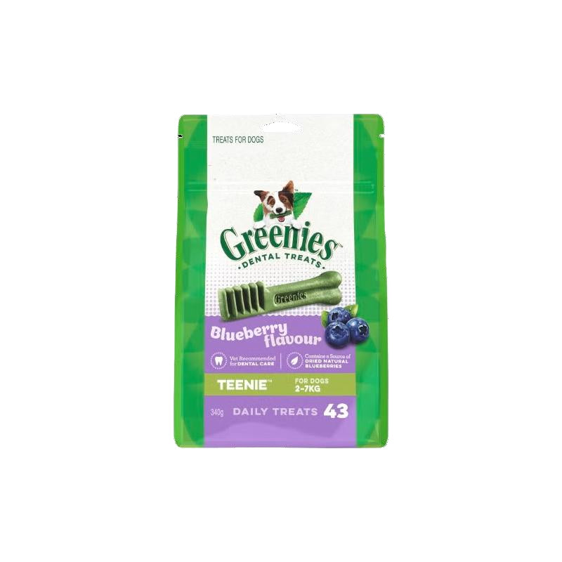 Greenies Dog Blueberry Dental Treats For Teenie Dogs