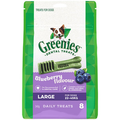 Greenies Dog Blueberry Dental Treats For Large Dogs