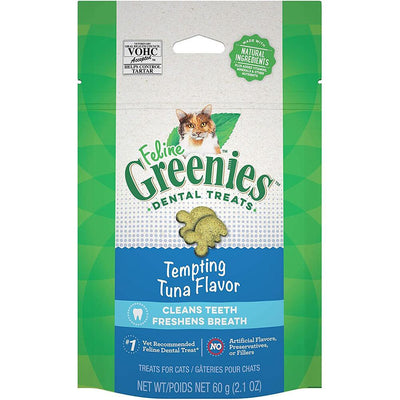 Greenies Cat Dental Treats Tempting Tuna 60g 10 Pack