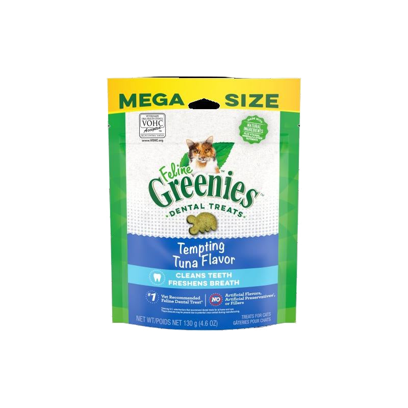 Greenies Cat Dental Treats Tempting Tuna 130g