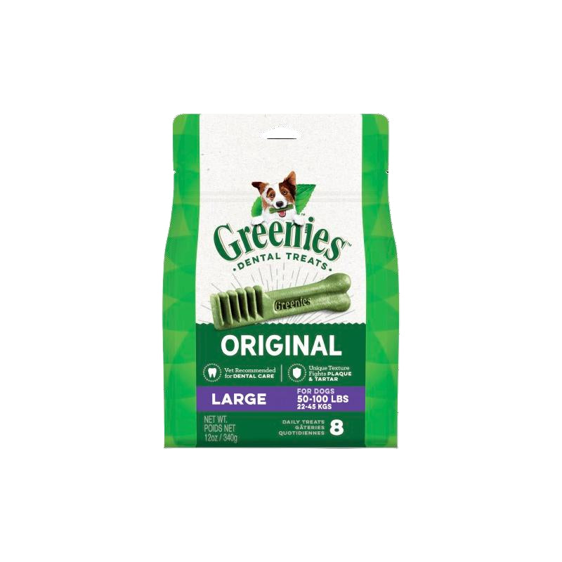 Greenies Canine Dental Dog Treats Original Large 340g