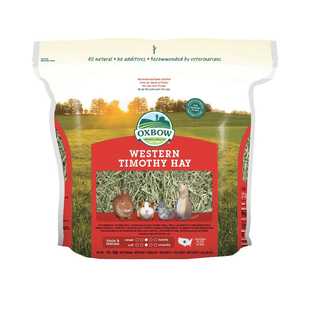 Oxbow All-Natural Western Timothy Hay 4kg