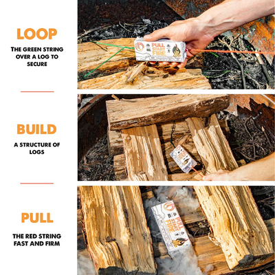 Pull Start Fire – Quick & Easy Fire Starter *PRE-ORDER*