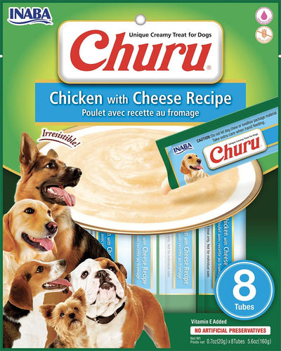 Inaba Churu Puree For Dogs Chicken & Tuna 6 X 96g