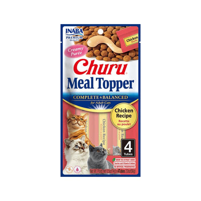 Inaba Churu Puree Chicken Varieties Cat Food Topper 20 X 14g