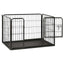 Puppy Playpen Steel 123X77.5X74.5cm