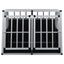 Dog Cage With Double Door 94X88X69cm