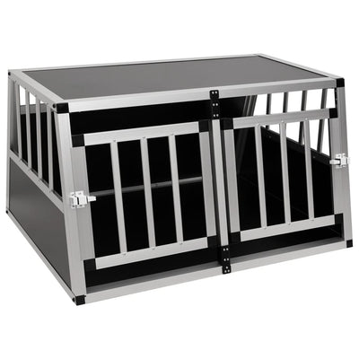 Andala Pets Dog Cage with Double Door 89x69x50 cm