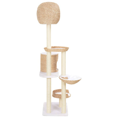 Andala Pets Cat Tree with Sisal Scratching Post Seagrass