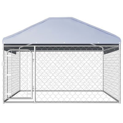 Andala Pets Outdoor Dog Kennel with Roof 200x200x135 cm