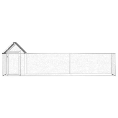 Andala Pets Chicken Coop 5x1x1.5 m Galvanised Steel