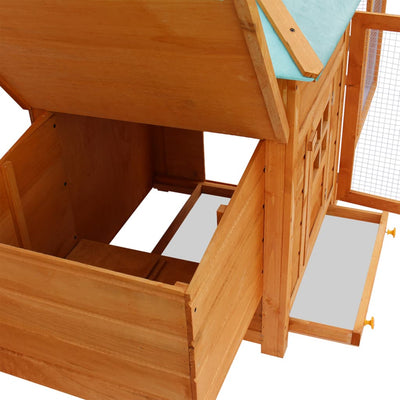 Outdoor Chicken Coop 3X6X2 M