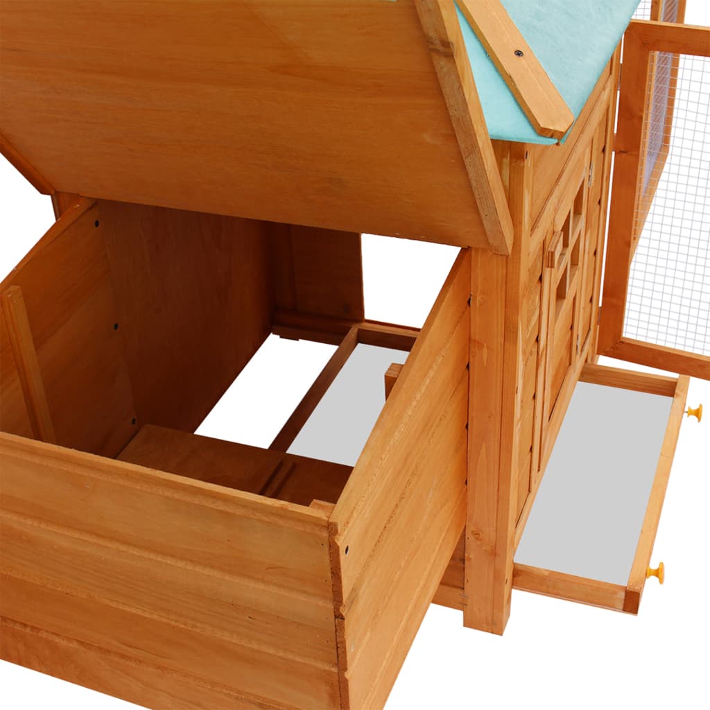 Outdoor Chicken Coop 2.75X8X1.92 M