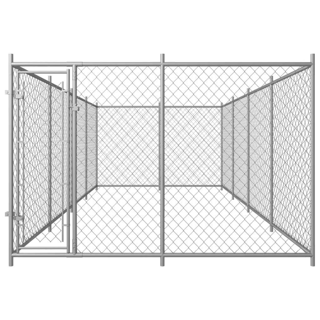 Andala Pets Outdoor Dog Kennel 7.6x3.8x1.9 m