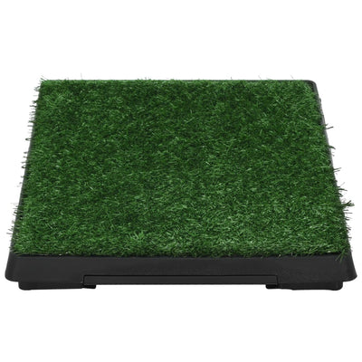 Pet Toilet With Tray & Faux Turf  63X50X7cm