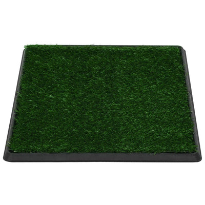 Pet Toilet With Tray & Faux Turf  64X51X3cm