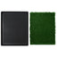 Pet Toilet With Tray & Faux Turf  64X51X3cm