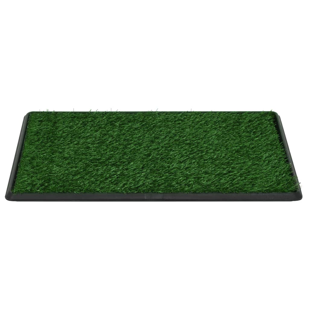 Pet Toilet With Tray & Faux Turf  76X51X3cm