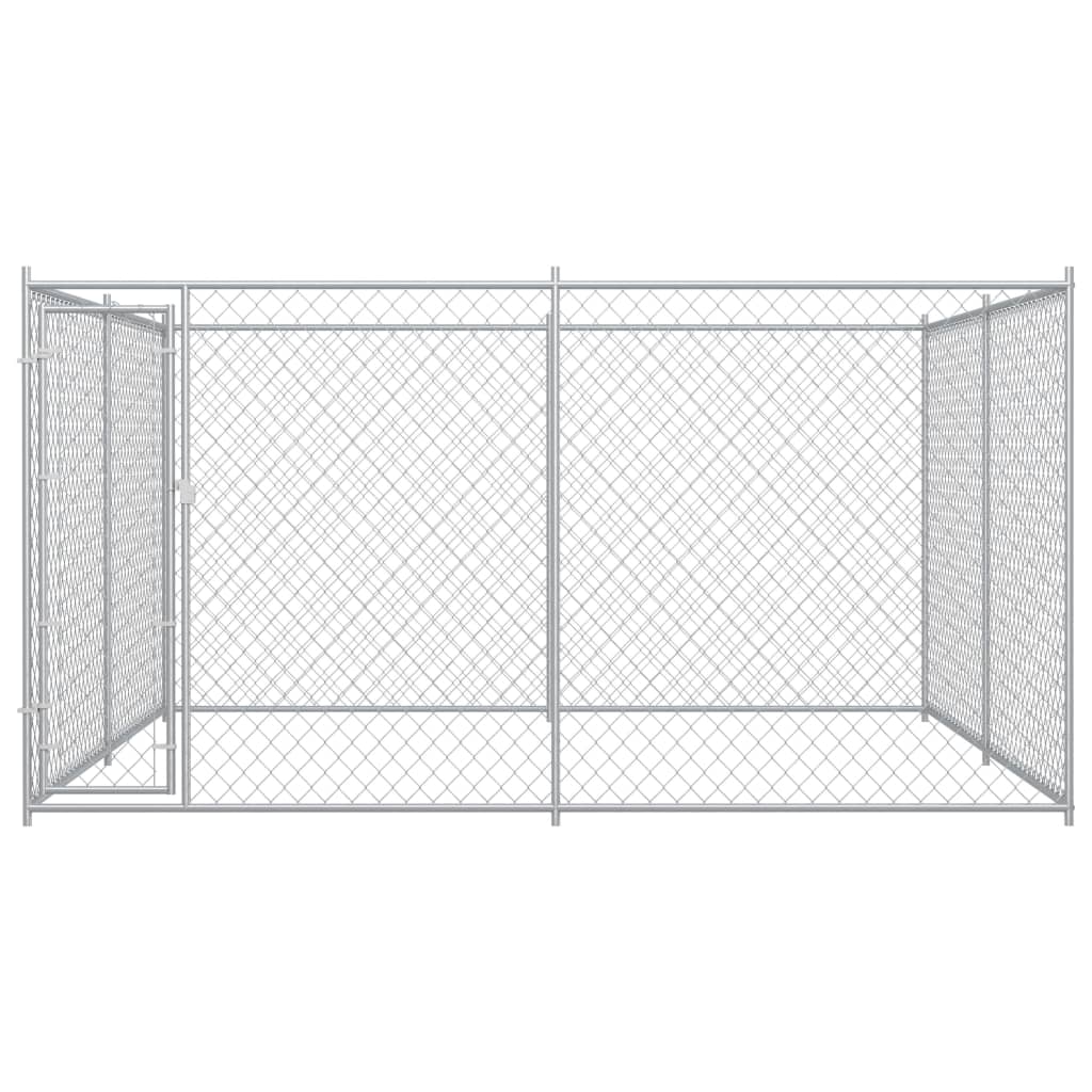 Andala Pets Outdoor Dog Kennel 383x383x185 cm