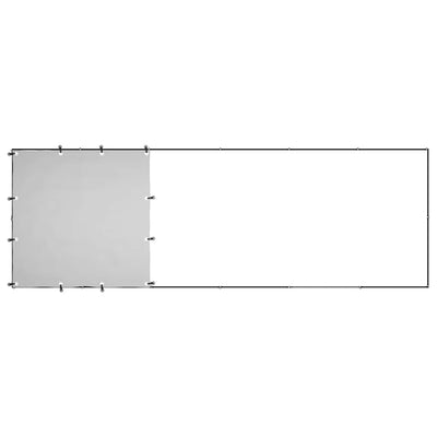 Dog Kennel Black 330X110X110cm Steel