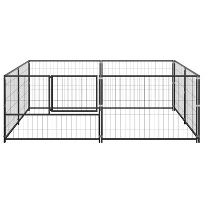 Andala Pets Outdoor Dog Kennel Galvanised Steel 6x6x1 m