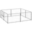Andala Pets Dog Kennel Silver 4 m Steel
