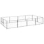 Andala Pets Dog Kennel Silver 8 m Steel