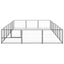 Andala Pets Dog Kennel Silver 14 m Steel