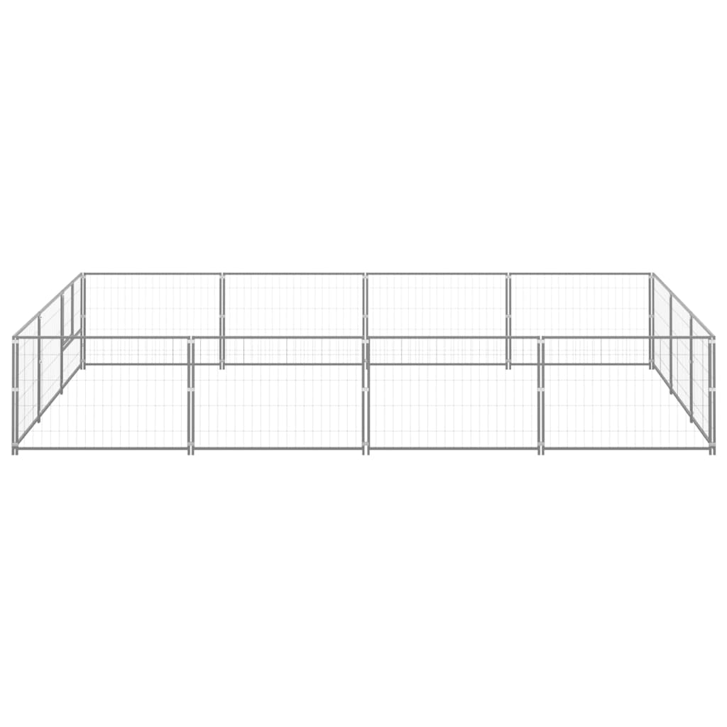 Andala Pets Dog Kennel Silver 12 m Steel