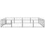 Andala Pets Dog Kennel Silver 4.84 m Steel