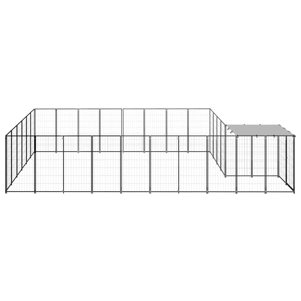 Andala Pets Dog Kennel Silver 6.05 m Steel