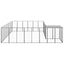 Andala Pets Dog Kennel Silver 4.84 m Steel